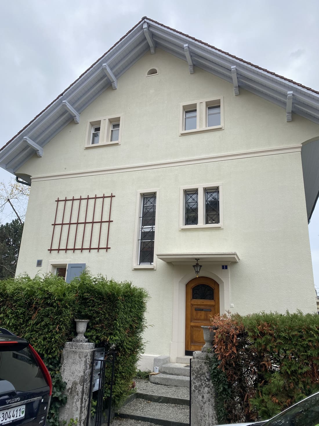 Après — Façade crépi, maison de caractère